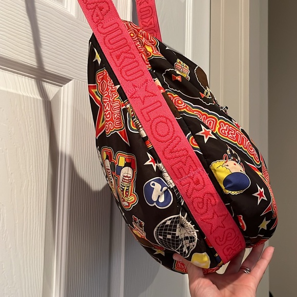 🦇TRADED🦇HARAJUKU LOVERS 90s Y2K Roller Disco Ball purse, Kawaii Japan Streetwear - Picture 9 of 16